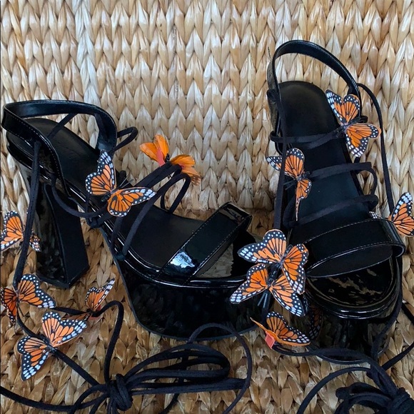 butterfly heels dolls kill